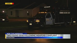 Oshkosh Death Investigation Live Report