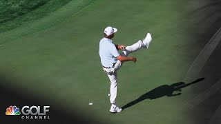 Touchback! Patton Kizzire punts, bends putter after miss at Valspar Championship | Golf Channel