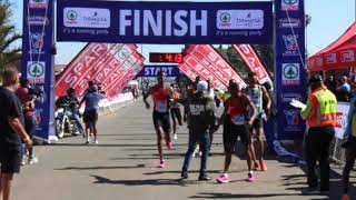 Tembisa Mile 2021| Ryan Mphahlele Finish line moment