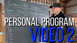 My personal program feb 2021 - an unreasonable idea video 2