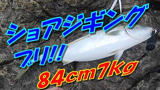 【磯釣り】沖ノ島・ホームグラウンド　鰤ショアジギング 【青物】