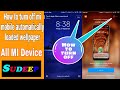 how to turn off glance in mi | Remove lock screen ads from redmi