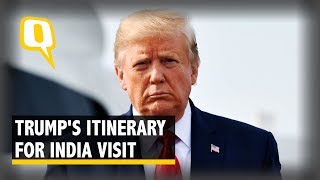 What is Donald Trump's Schedule While in India? | The Quint