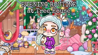 Avatar world EVENING ROUTINE at 🎄✨ TREE HOUSEAvatar world Roleplay * Avatarworld ASMR HOUSE TOUR ❄️