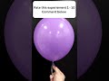 FILLING A BALLON FIRE #shorts #science #DIY #trending