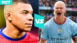 Kylian Mbappe vs Erling Haaland Comparison - Who is the next KING of Football - Factual Animation