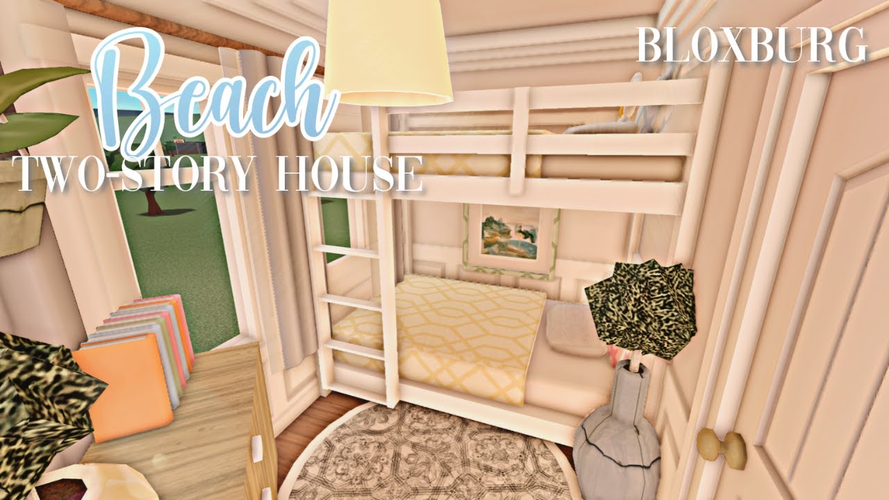 Roblox Bloxburg - Two-Story Beach Roleplay House Interior - Minami Oroi ...