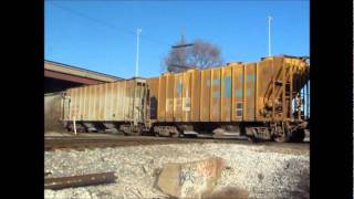 Railfanning the Belt Railway of Chicago at 59th St \u0026 Lemoyne Crossing, 12.10.11