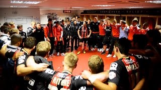 Brilliant dressing room footage from League One promotion 👏