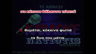 ΤΟ ΚΑΠΗΛΙΟ original  karaoke (ΧΑΙΝΗΔΕΣ)