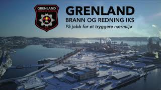 Grenland Brann \u0026 Redning, på jobb for et tryggere nærmiljø.