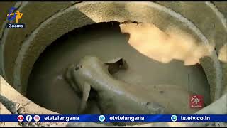 Forest officials rescue elephant stuck in a 15-feet deep well in Malappuram of Kerala