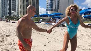 Chasing Blondie on Miami Beach