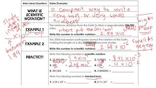 7 4 Sci Notation notes