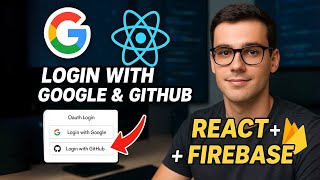 OAuth Login with Google & GitHub using Firebase in React Step-by-Step Tutorial