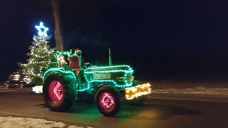 Trecker-Lichterfahrt durch Celle 2022 - Die große Tour mit 120 Traktoren