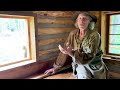 First Fire in the Rumford Fireplace   CABIN BUILD  PIONEER  OFF GRID
