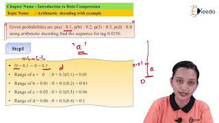 Arithmetic Decoding with Example - Introduction to - Data Compression and Encryption