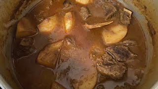 Receita de caril de carne de vaca com temperos