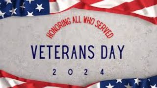 WJHS LIVE!  Veterans Day Assembly 11/11/24