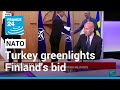 Turkey greenlights Finland's NATO accession process, but still blocks Sweden • FRANCE 24 English