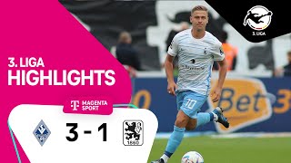SV Waldhof Mannheim - TSV 1860 München | Highlights 3. Liga 22/23