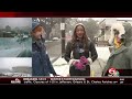 uptown residents enjoy the historic snowfall in new orleans