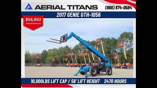 2017 GENIE GTH-1056 SN1875 *FOR SALE* #genie #telehandler