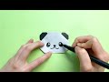 【 折り紙 】 簡単 可愛い パンダ 折り方 折り紙 動物 origami panda