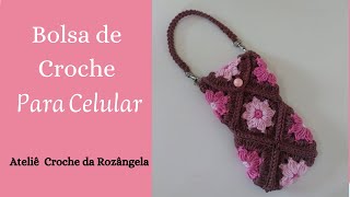 Crochet Bag For Cell Phone Very Easy | Step by step