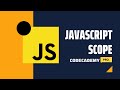 Javascript Scope - Crushing Codecademy PRO WEB DEVELOPMENT career path Challenge