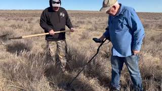 Metal Detecting Near the 1865 Smoky Hill Trail at Bowen Meadow Ranch on Sand Creek