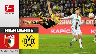 BVB Drops Points Again | Augsburg - Borussia Dortmund 1-1 | Highlights | MD 15 – Bundesliga 23/24