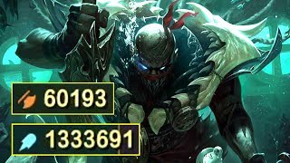 Pyke with 1000000+ AP and 60000+ AD!