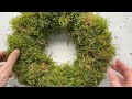 diy beautiful spring door wreath * very easy to make * recycling tips