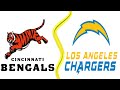 🏈 Los Angeles Chargers vs Cincinnati Bengals NFL Game Live Stream 🏈