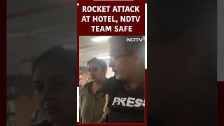 Israel-Hamas War | NDTV Journalists Safe After Rocket Hits Their Hotel In Israel