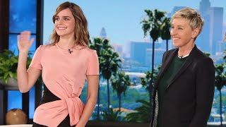 Emma Watson On The Ellen Show