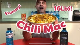 16 pound Chili Mac Challenge. Yummmmm!!!!!!