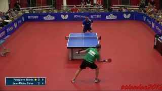 Gionis Panagiotis vs Jean-Michel Saive (Chicago Open 2015)