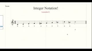 MTAS 4 Lecturette #1 Integer Notation