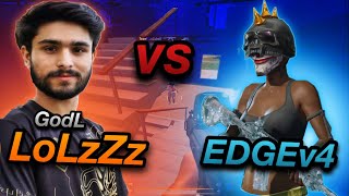 @LoLzZzGaming VS @edgeV4 🔱 | BGMI PARTNER AGAINST EDGE! | 1V3 TWICE!