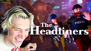 Content Warning BUT in NYC! | xQc Plays The Headliners with Chat