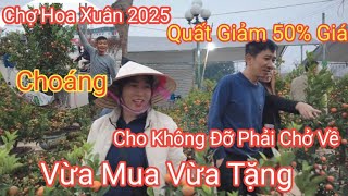 Anh Trai Kêu Thế Này chiều 29 Tết Bỏ Hết Quất Ai Lấy Thì Lấy Không Chở Về Được -Chợ Xuân Tết 2025