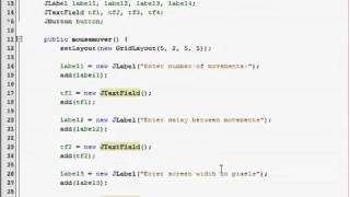 Java GUI Tutorial 11 Virus mouse mover Part 1