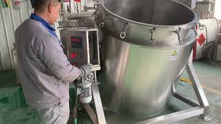 Industrial pressure cooker 1000l