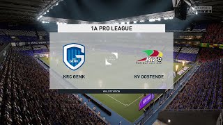⚽ Genk vs Oostende ⚽ | Belgian Pro League (30/07/2021) | Fifa 21