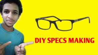 DIY SPECS MAKING WITH PLASTIC BOTTLE | കുപ്പികൊണ്ട് ഒരു കണ്ണട ഉണ്ടാക്കിയാലോ | Exploring Ideas