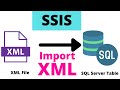 10 Load XML File in SQL Server - SSIS | Import XML file in sql server using SSIS