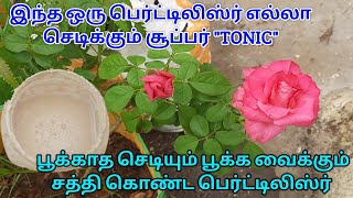 இந்த ஒரு பெர்ட்டிலிஸ்ர் எல்லா செடிக்கும் சூப்பர் TONIC பூக்காத செடியும் பூக்க வைக்கும் சத்தி உள்ளது